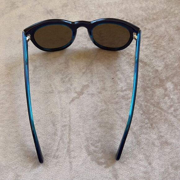*Marc Jacobs* Iridescent Blue Black Sunnies main image 8